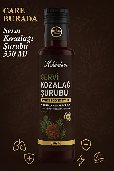 Hekimhan Servi Kozalağı Şurubu Ekstkaktlı 250 ml