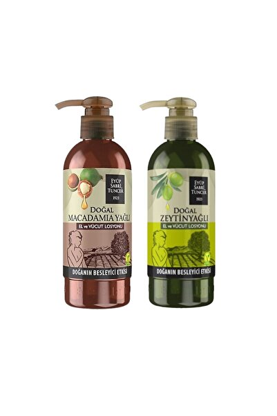 Eyüp Sabri Tuncer 250 مل من المكاديميا الطبيعية - لوشن لليدين والجسم بزيت الز...