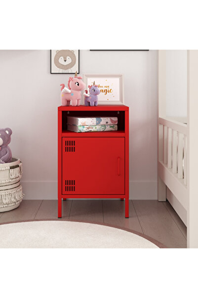 Furni24 Pera Komodin Açık Raflı 41,5 x 40 x 64,50 cm - 9 Renk Seçeneği Bulunmaktadır