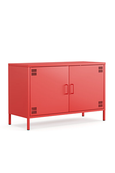 Furni24 Pera Tv Ünitesi, Tv Dolabı,2 Kapaklı Dolap 100,50 x 40 x 64,50 cm - 9...