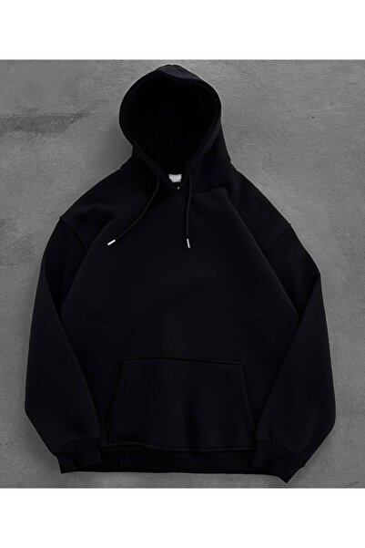 bergibo سترة رياضية كبيرة الحجم ذات جودة عالية - مصنوعة من القطن الممشط المضغ...