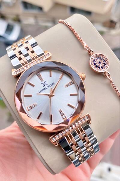 Daniel Klein Kadın Kol Saati Celik Su Gecirmez Bileklik Hediyeli