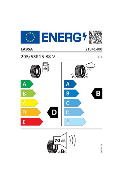Lassa 205/55R15 88V Impetus Revo Üretim 2022 Oto Yaz Lastiği