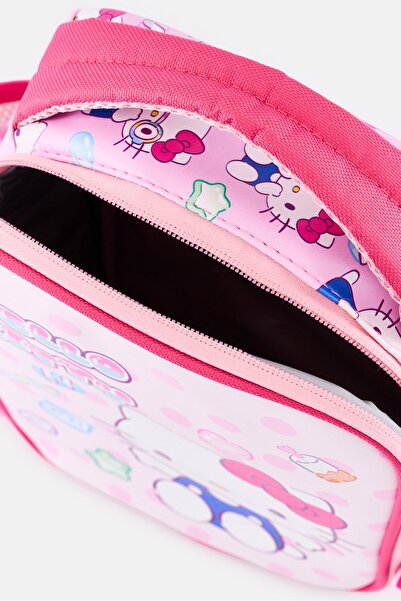 SANRIO Kids Girl Graphic Print 3 In 1 Launch Bag Set, Multicolor