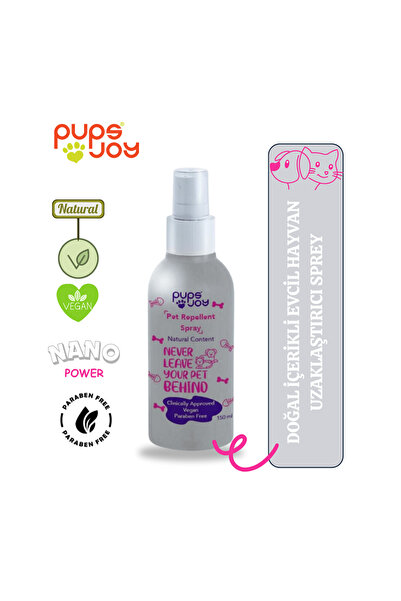 pupsjoy Doğal İçerikli Evcil Hayvan Uzaklaştırıcı Sprey