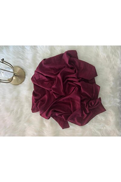 VaVscarfs وشاح كراش من الخيزران، حجاب كراش، لون الكرز