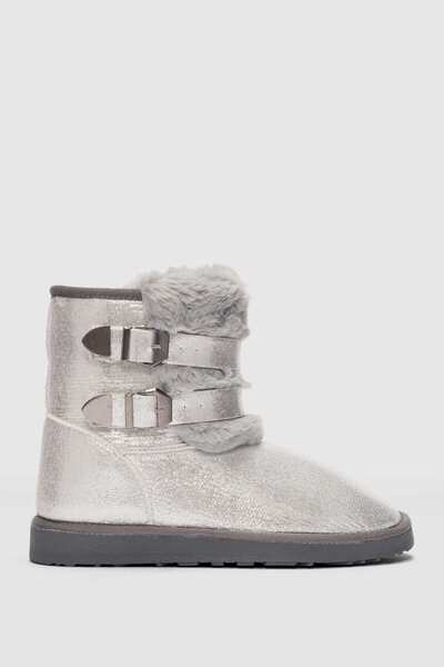 selinshoes Γυναικείες μπότες Moses με επένδυση από γούνα - ΑΣΗΜΕΝΙΟ