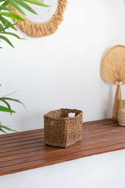 KaiHome Плетений глибокий 32X24X24CM квадратний органайзер/кошик/кошик