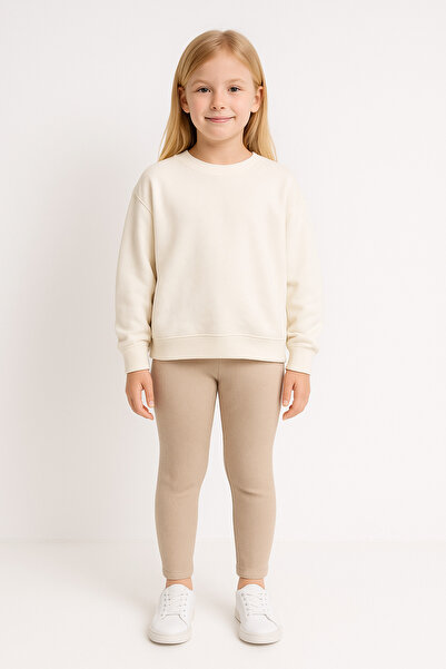 minibambi Smeđe Rebrasto helanke - Čupkani materijal dizajna