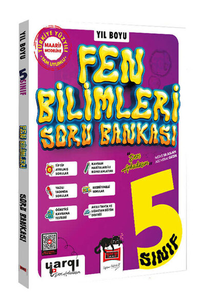 Yargı Yayınevi Yargı Ders Arkadaşım 5.Sınıf Fen Bilimleri Yıl Boyu Soru Bankası