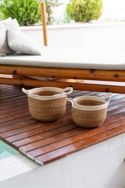 KaiHome Decorative Multi-Purpose Large Size Wicker Basket/Pot/Organizer
