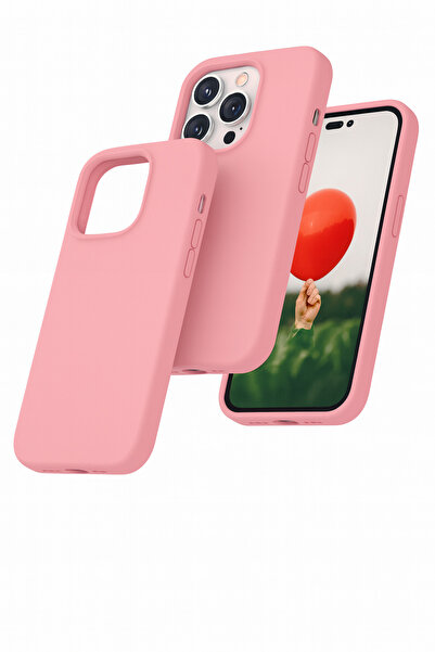 HyperAge iPhone 14 Pro Kılıf İçi Kadife Kamera Yükseltili Lansman Silikon Kap...