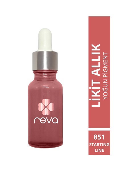 REVA Gül Kurusu Likit allık-Liquid Blusher Starting Line No:851 20 ml