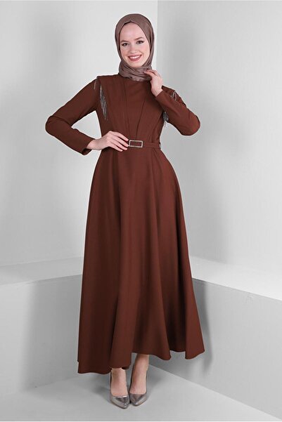 Alvina ΚΡΕΠ ΦΟΡΕΜΑ ΜΕ ΖΩΝΗ ΜΕ ΛΕΠΤΟΜΕΡΕΙΑ ΑΛΥΣΙΔΑΣ 43589