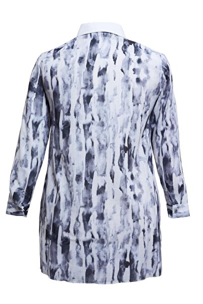 Alvina Plus Size Patterned Tunic 20540