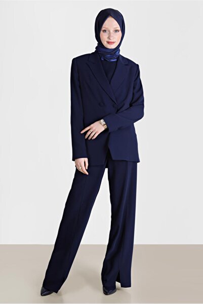 Alvina 30254 Модель Класичний триколірний комплект штанів.