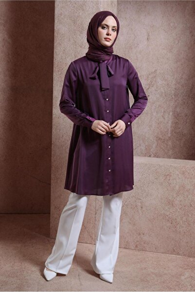 Alvina LAPEL TIE TUNIC 43415