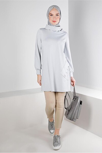 Alvina Tunic - Eyelet Detailed, Model 43256