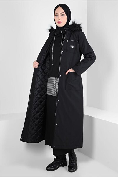 Alvina KAPÜŞONU KÜRKLÜ PARKA 90370