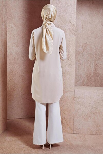 Alvina Chain Detailed Hijab Tunic 44656