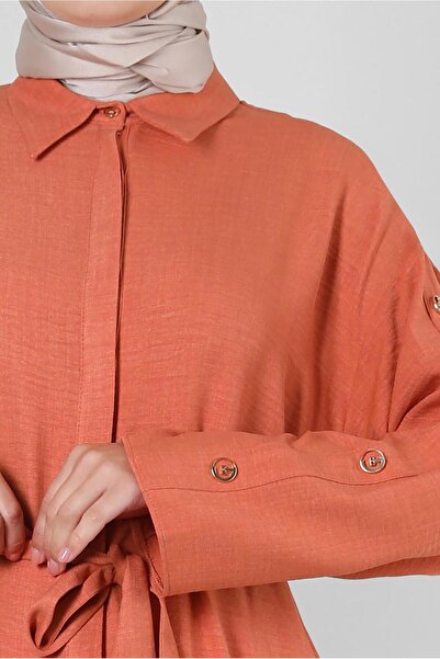 Alvina BELLOWED BUTTON DETAIL TUNIC 43835