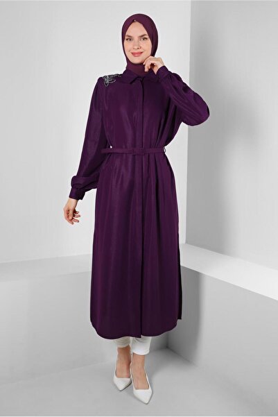 Alvina STONE DETAIL ON SHOULDER BELT TUNIC 43774