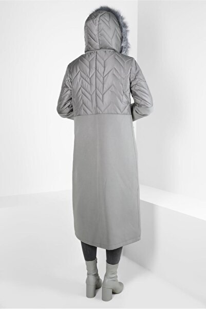 Alvina Coat with Fur Hood 90427