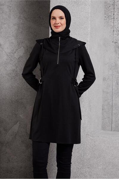 Alvina KAPÜŞONLU TUNİK 45168