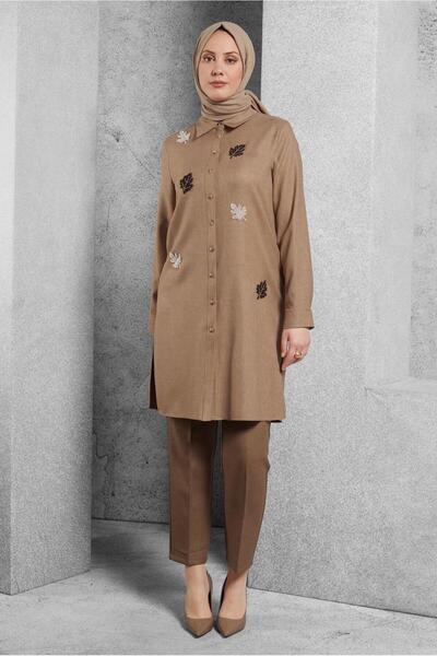 Alvina YAPRAK DESENLİ TUNİK 45149