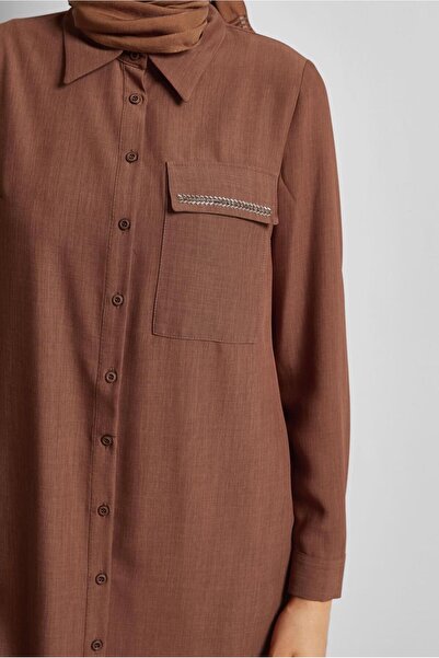 Alvina Shirt Collar Tunic 45611