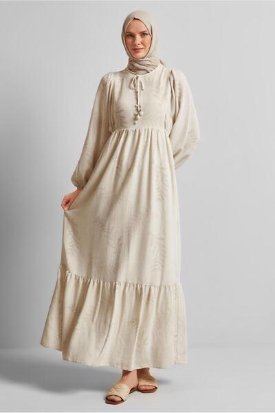 Alvina Linen Dress 45616
