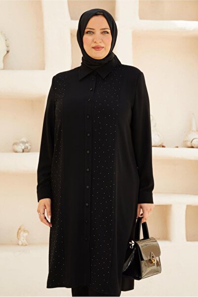 Alvina TAŞLI BÜYÜK BEDEN TUNİK 20757