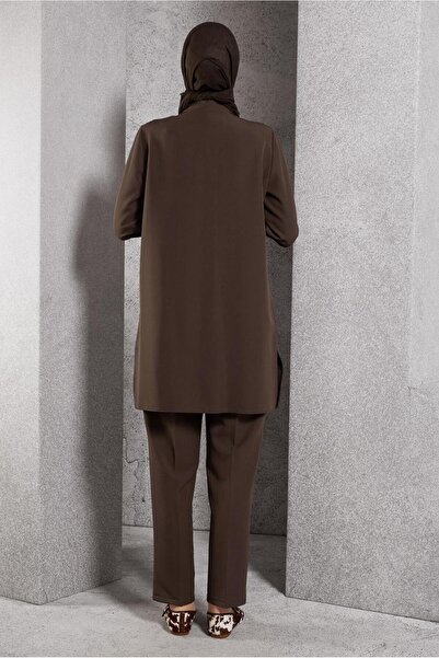 Alvina 45117 Model Shirt Collar and Pants Set