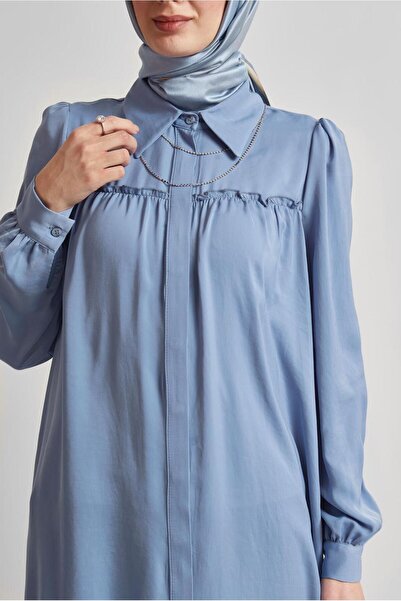 Alvina Shirt Collar Tunic 45415