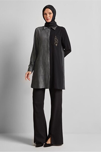 Alvina Shirt Collar Tunic 45558