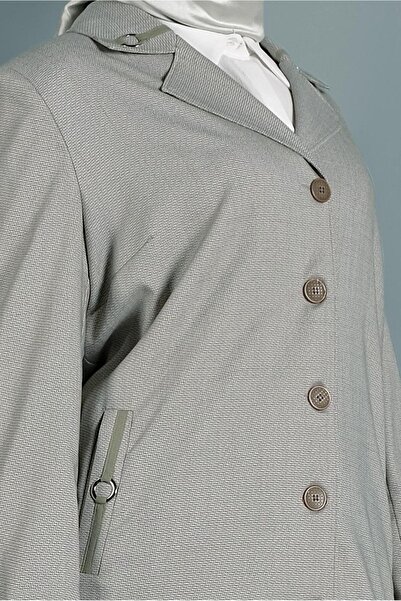 Alvina 1296 Model with Pocket Detail and Buttoned Curtain Decoration