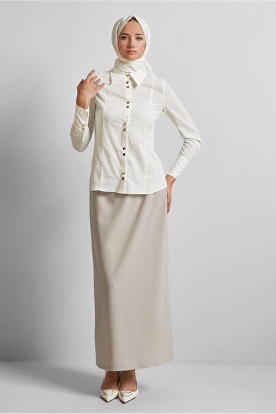 Alvina BELİ LASTİKLİ ETEK 60678