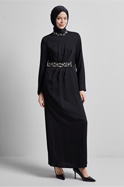 Alvina Stone Detailed Evening Dress 45321