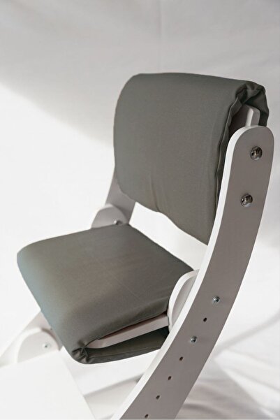 Montessori Bebaby Sandalyesi Minderi Gri Renk