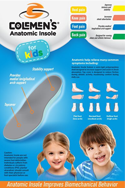 Icemen 159 - Colemens Anatomik Çocuk Ortopedik Taban
