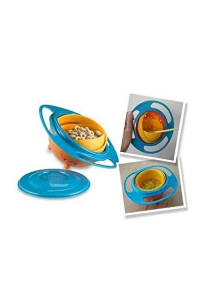 FırsatVar Dökülme Önleyici Devrilmez Bebek Çocuk Mama Kabı Kasesi Eğlenceli K...