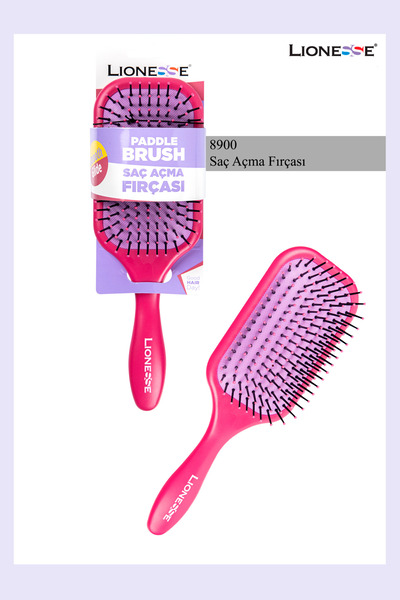 Lionesse فرشاة تفتيح الشعر 8900 - سطح واسع، مفتح للشعر