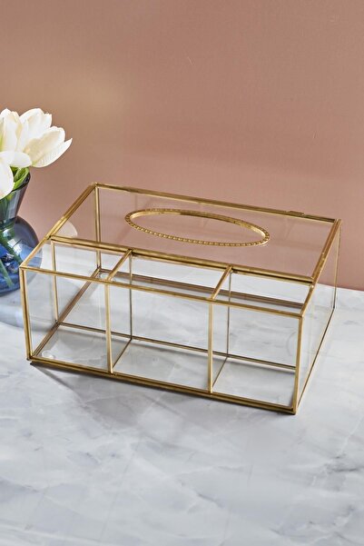 Perotti منظم جيو - مع حجرة عرض زجاجية وحامل مناديل