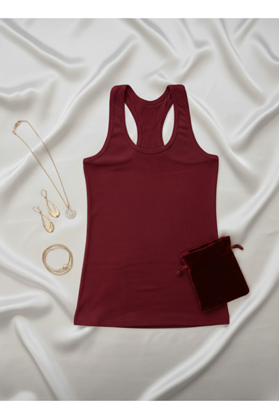 Hmd Colorful Cotton Lycra Slim Fit Strap Tank Top - Comfortable Underwear