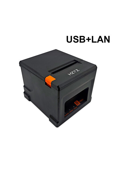 choice2 EU Plug 8360 USB LAN HZTZ 80mm Thermal Receipt Printer HZ-8360 Automatic Cutter Restaurant Kitchen P