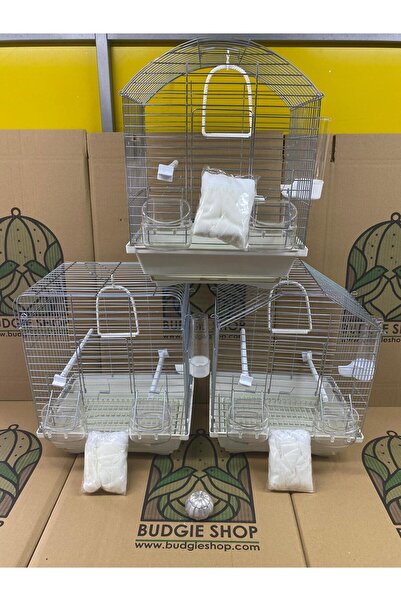 Best Iki Kapılı Orta Boy Gold Muhabbet Kuşu Kafesi