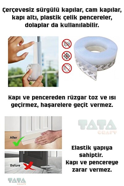 3M RÜZGAR KESİCİ KAPI PENCERE YALITIM BANTI KENDİNDEN YAPIŞKANLI silikon pvc