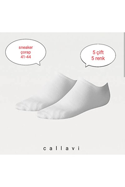 CALLAVI sneaker çorap görünmez bilekaltı ( 5 çift )