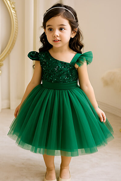 LilyMoon Rochie de seara pentru fete din tul model prințesă rochie de petrece...