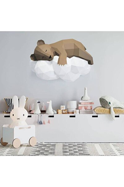 OEM Kit hartie 3D macheta de asamblat, miniatura, Sleeping Bear, DIY